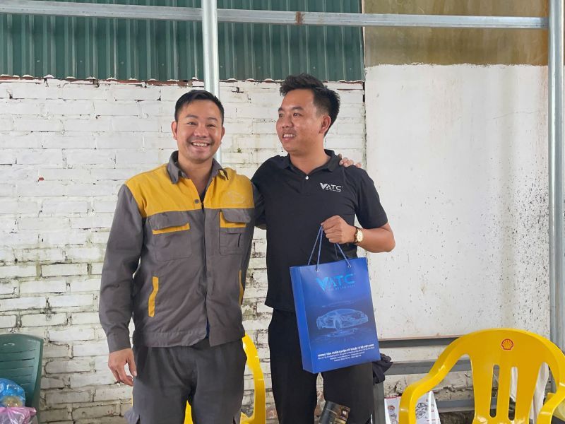 Anh Minh Thành Phát là cựu học viên khóa Chẩn đoán ô tô hiện đại đời đầu tại VATC