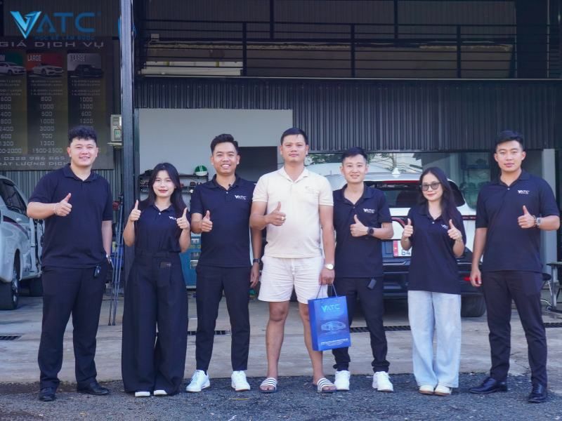 đội ngũ VATC đã ghé đến thăm anh Nguyễn Văn Linh cựu học viên Điện ô tô K32