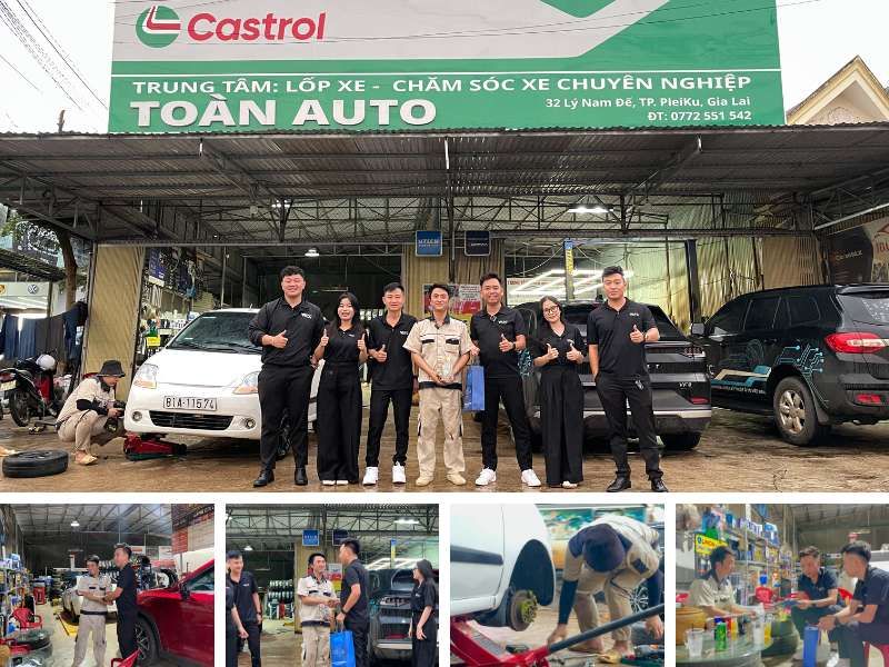 ekip VATC đã đến ghé thăm anh Toàn cựu học viên lớp Kỹ thuật chẩn đoán ô tô hiện đại K32