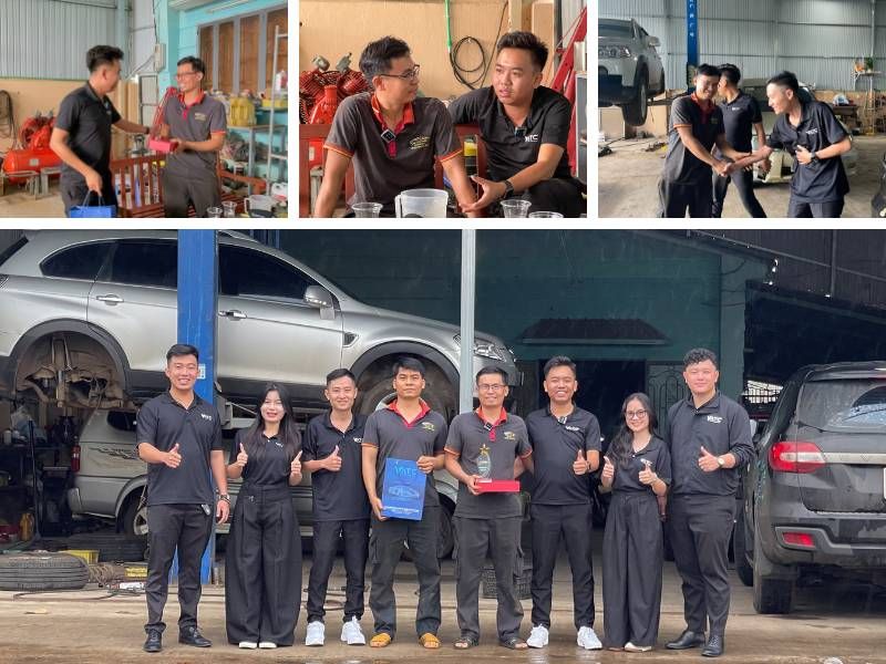 ekip VATC đã ghé thăm Garage anh Phan Thành Tuyên