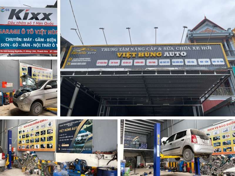 Garage của anh chủ yếu khách tới bảo dưỡng xe nhiều