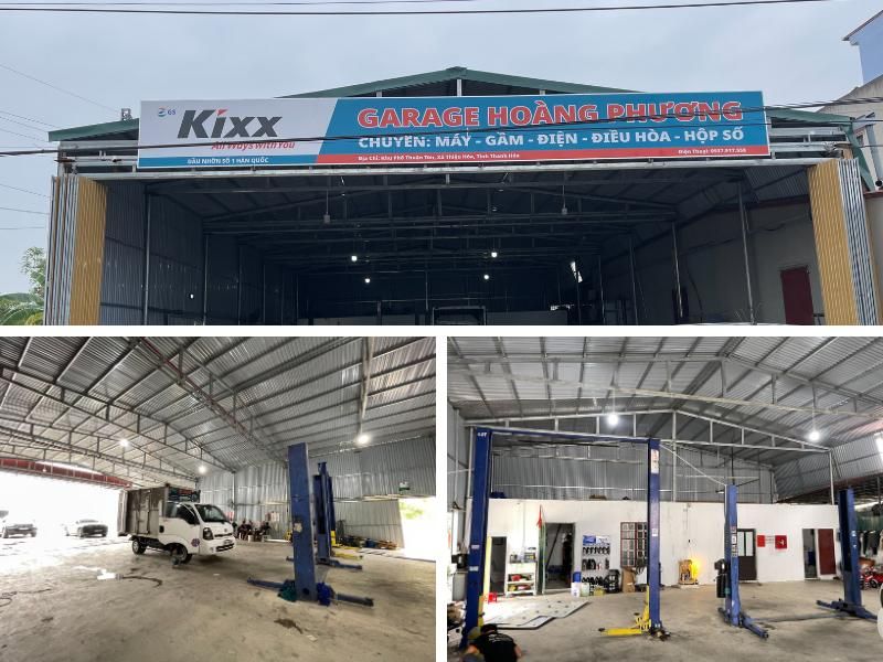 Garage Hoàng Phương chuyên Máy - Gầm - Điện - Điều Hòa - Hộp số