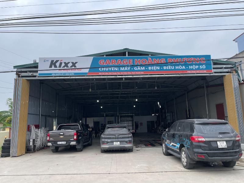 Garage Hoàng Phương tại địa chỉ Khu phố Thuận Tôn, xã Thiệu Hoá, Thanh Hoá