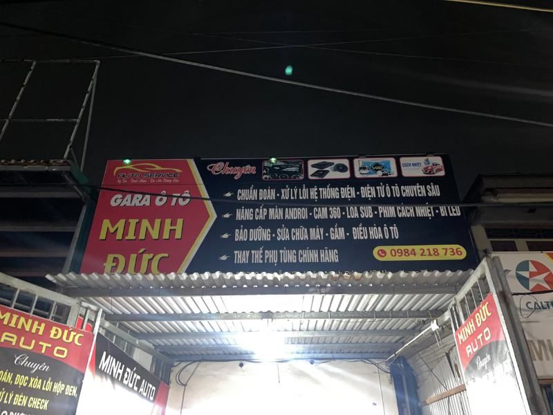 Garage Minh Đức Auto tại địa chỉ Số nhà 2733, Minh Đức, Mỹ Hào, Hưng Yên