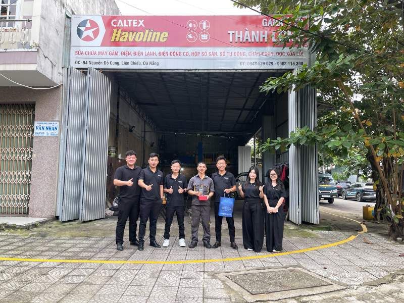 Garage ô tô Thành Long tại địa chỉ 94 Nguyễn Đỗ Cung - Liên Chiểu - Đà Nẵng