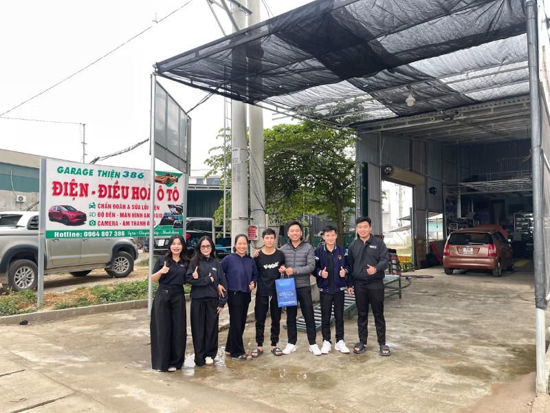 Garage Thiện 386 tại địa chỉ Khu 17, Đồng Trung, Thanh Thủy, Phú Thọ