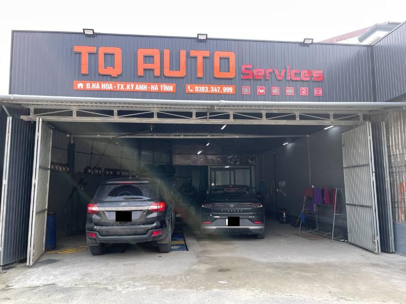 Garage TQ Auto Services tại đường Hà Hòa - Thị Xã Kỳ Anh - Tỉnh Hà Tĩnh