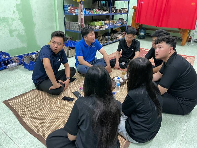 Hành trình kết nối học viên 2025 - Ekip VATC đã có buổi tâm sự cùng anh Kiên - cựu học viên lớp Kỹ thuật chẩn đoán ô tô hiện đại K31