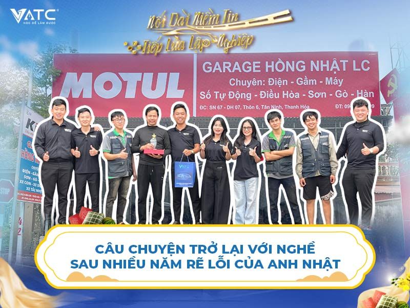 Câu chuyện trở lại với nghề sau nhiều năm rẽ lối của anh Nhật