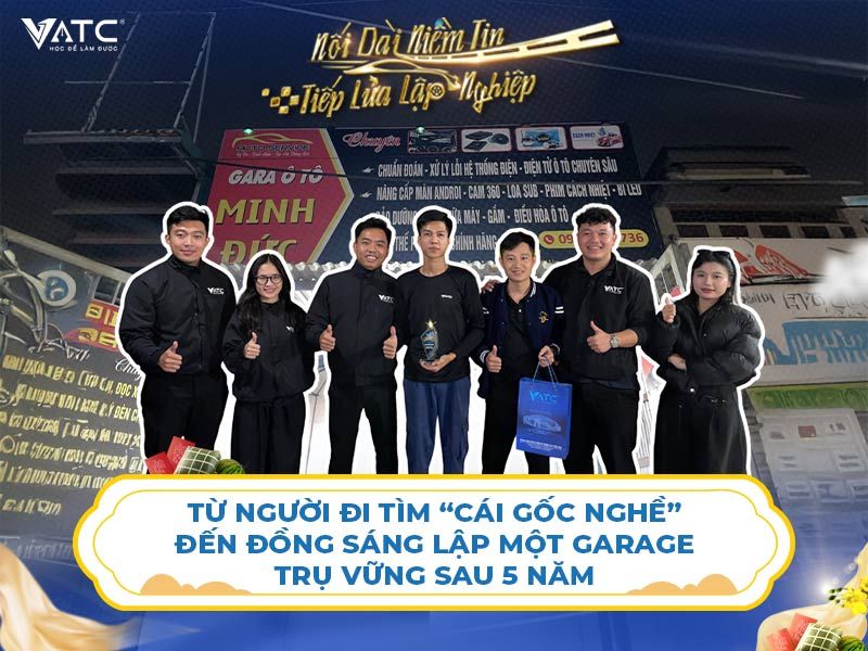 Bắt đầu chỉ vì “làm thử”, kết thúc bằng một garage của riêng mình