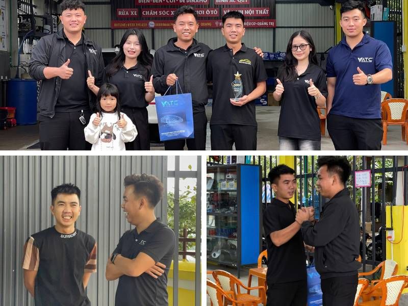 Hành trình kết nối học viên 2025 - VATC đã ghé thăm anh Quang cựu học viên lớp kỹ thuật chẩn đoán ô tô hiện đại K29