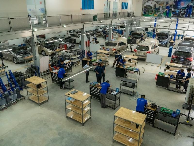 Hình ảnh VATC hiện tại (Thủ Đức - TP Hồ Chí Minh) - Cơ sở vật chất trang thiết bị khá đầy đủ