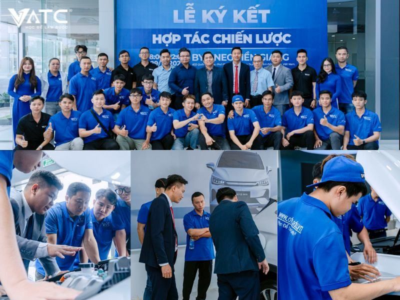Hợp tác chuẩn hóa đào tạo và tăng cơ hội tiếp cận thực tế cho học viên VATC