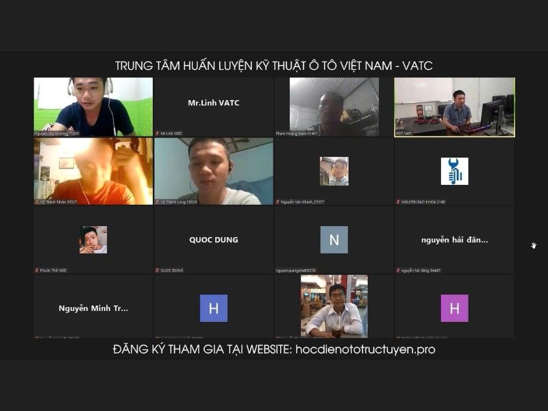 Khóa học online của trung tâm VATC triển khai vào đợt dịch Covid 2021