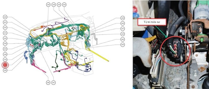 kiểm tra lỗi bàn đạp hành trình chân phanh C1247 – 47 stroke senor malfunction
