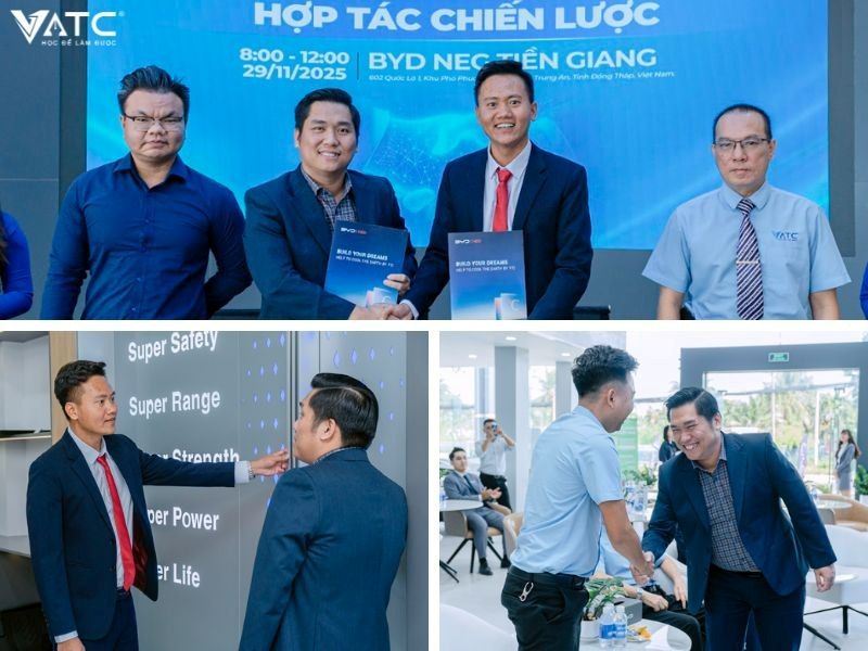 Ký kết hợp tác chiến lược với BYD NEG Tiền Giang