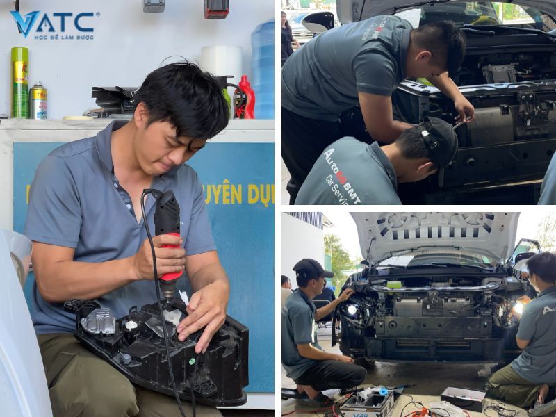 là một người chủ xưởng, anh luôn đứng sau hỗ trợ các anh em trong xưởng