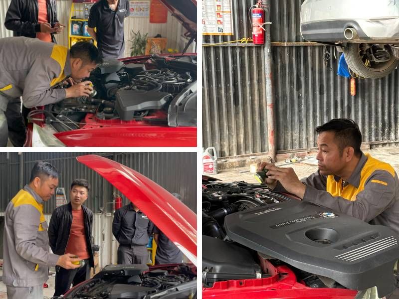 Nhờ những kiến thức anh học tại VATC, đã giúp anh có thể dễ dàng sử dụng máy và nhanh chóng tìm ra bệnh của xe hơn