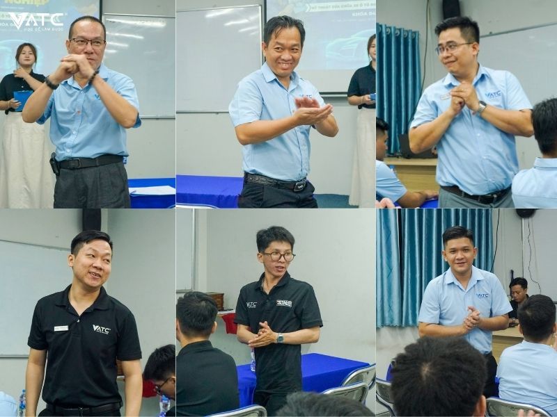 quý ban lãnh đạo cùng Quý giảng viên tham dự lễ tốt nghiệp