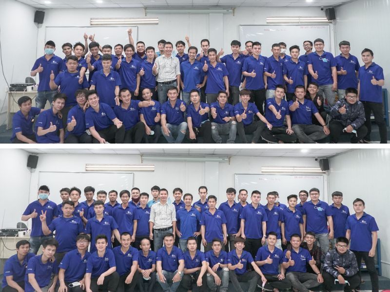 Sau 6 tháng học tập - anh đã hoàn thành khóa học Điện - Điện tử ô tô tại VATC