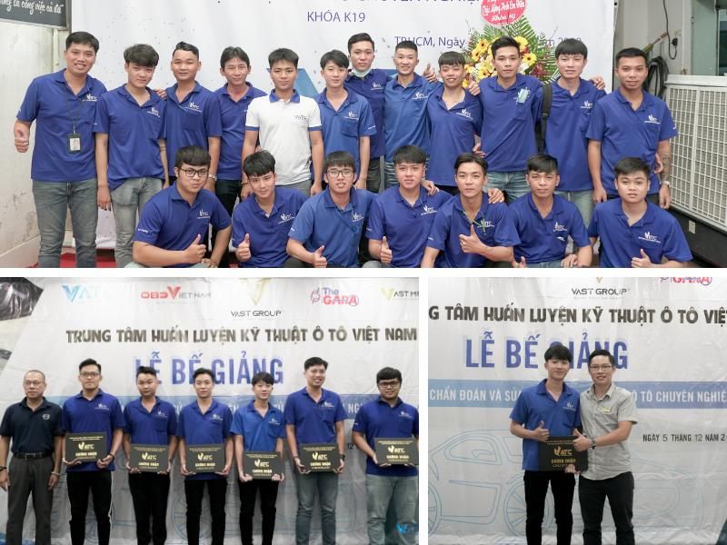 Sau khi hoàn thành xong khóa Điện ô tô tại VATC, anh đã quay về quê làm veiecj và tích lũy kinh nghiệm để mở xưởng