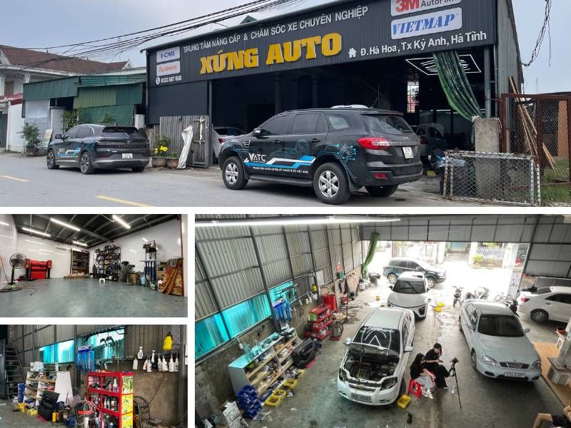 Trung tâm nâng cấp và chăm sóc xe chuyên nghiệp Xứng Auto được anh Xứng trang bị khá đầy đủ về trang thiết bị