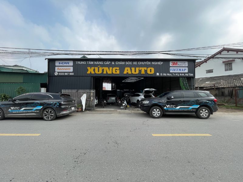 Trung tâm nâng cấp và chăm sóc xe chuyên nghiệp xứng Auto tại Đường Hà Hoa, Thị xã Kỳ Anh, Tỉnh Hà Tĩnh