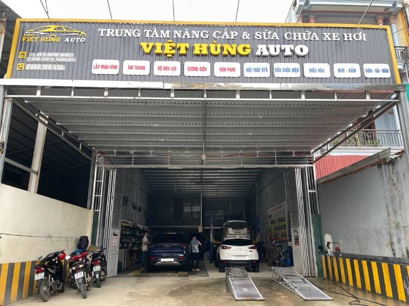Trung tâm nâng cấp và sửa chữa xe hơi Việt Hùng Auto tại Thanh Hóa
