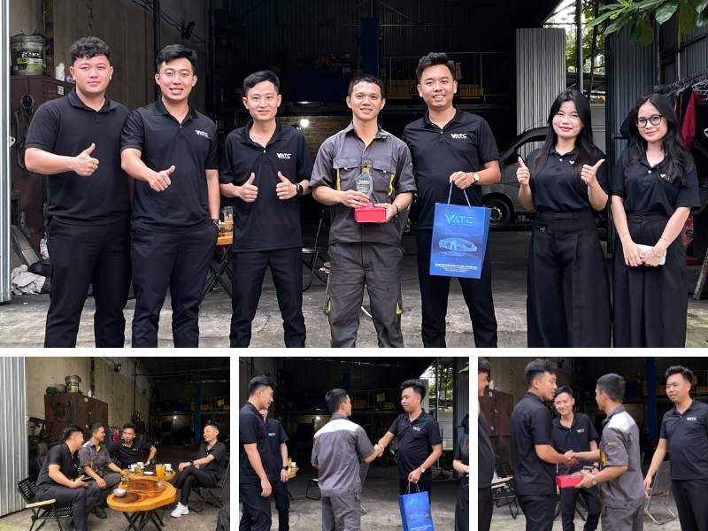 VATC chúc anh Long tiếp tục giữ lửa nghề, phát triển xưởng bền vững