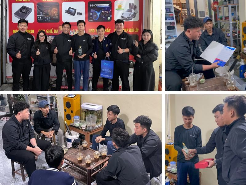 VATC đã có buổi ghé thăm và tâm sự cùng anh Đức - Cựu học viên lớp Điện ô tô K46