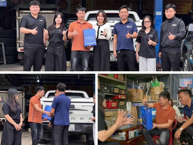 VATC đã ghé thăm anh Hóa - người anh em thân thiết của VATC