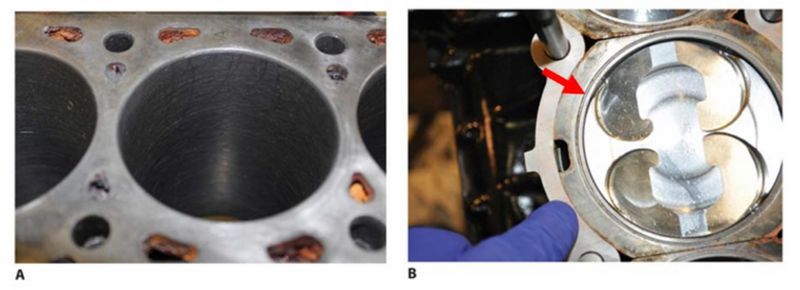 A. khối giang đúc nguyên khối, B. xi lanh rời