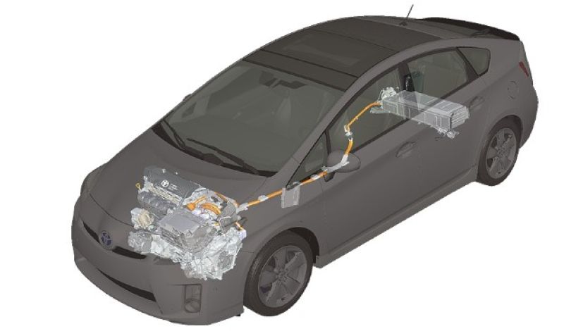 Giới thiệu chung về pin cao áp trên xe Hybrid Prius 2007