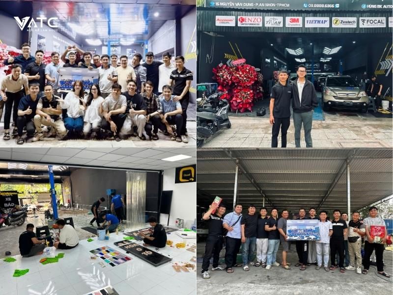 H3. Anh em lớp Kỹ thuật sửa chữa điện - điện tử ô tô K58 luôn đồng hành cùng nhau trong những cột mốc quan trọng