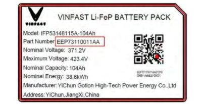 Mô tả chi tiết về khối Pin cao áp