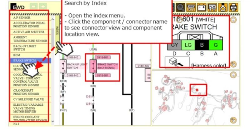 Tra cứu nhanh các chi tiết có bên trong hệ thống