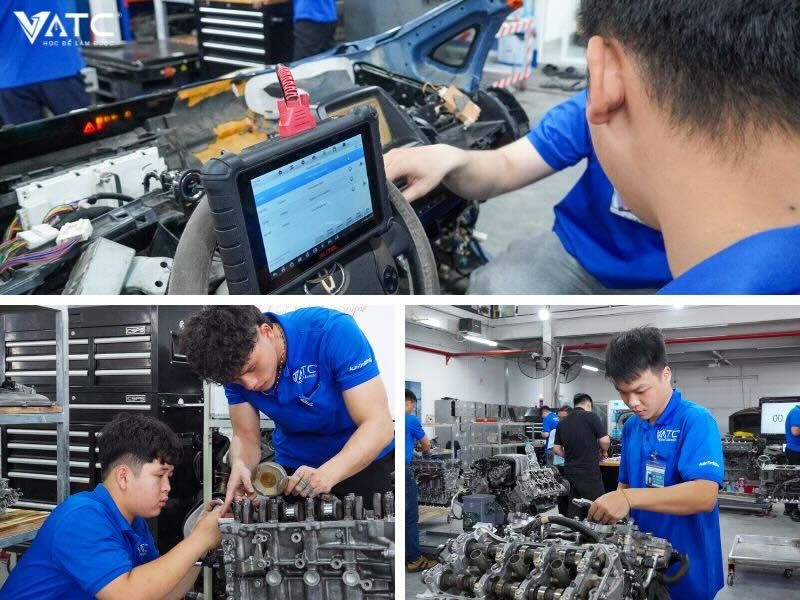 giáo trình tại VATC luôn được cập nhật theo công nghệ mới