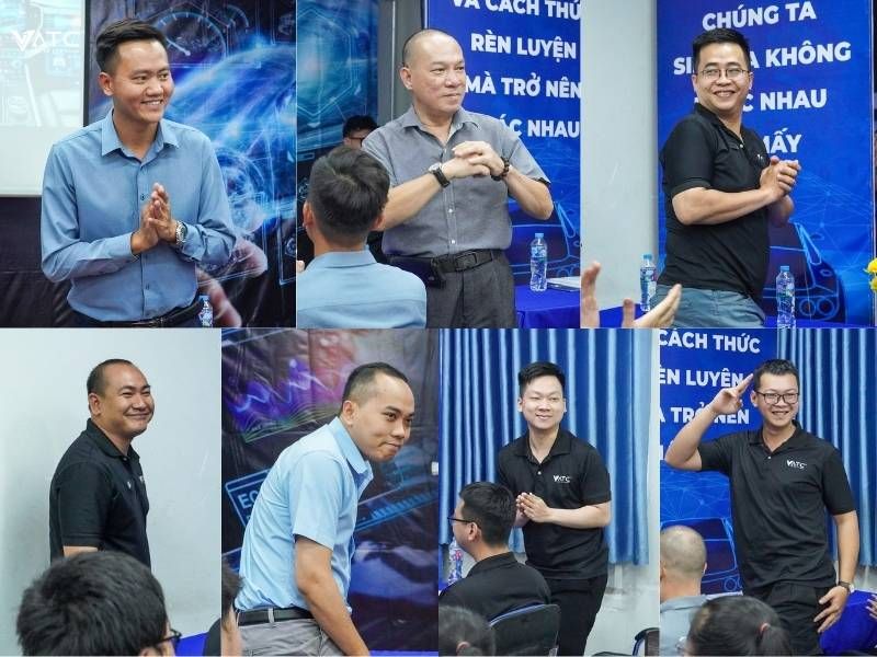 H4. Ban lãnh đạo và Giảng viên tham dự buổi Lễ tốt nghiệp lớp Kỹ thuật sửa chữa ô tô toàn diện K12