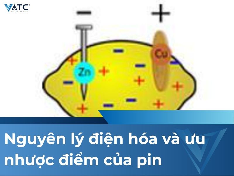Nguyên lý điện hóa và ưu nhược điểm của pin